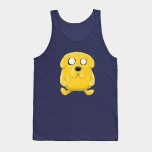 Fluffy Jake the Dog Tank Top